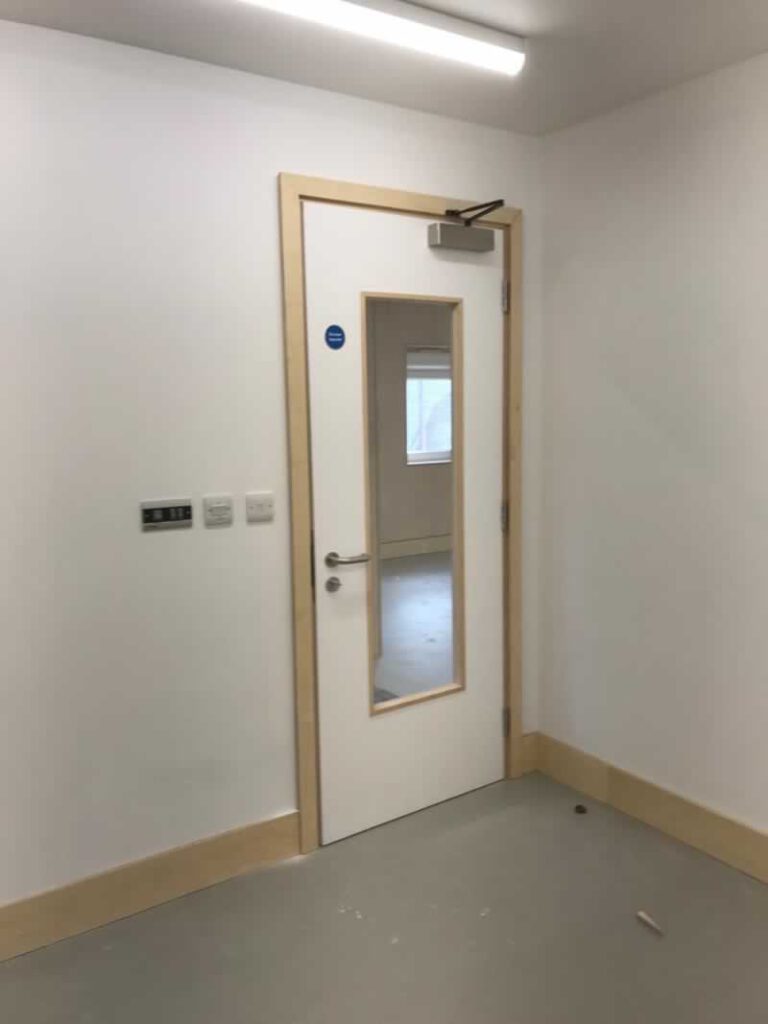 Fire door installer