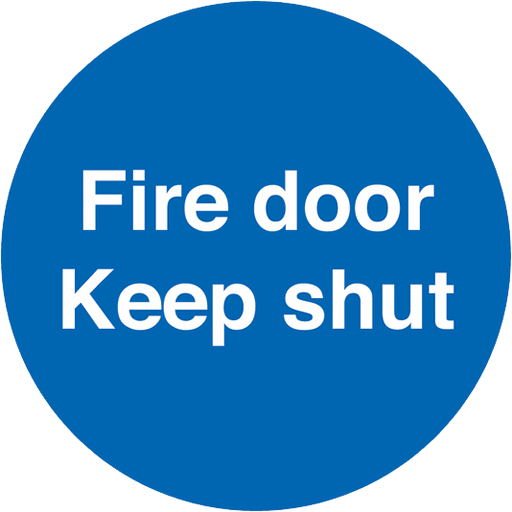 fire door signage